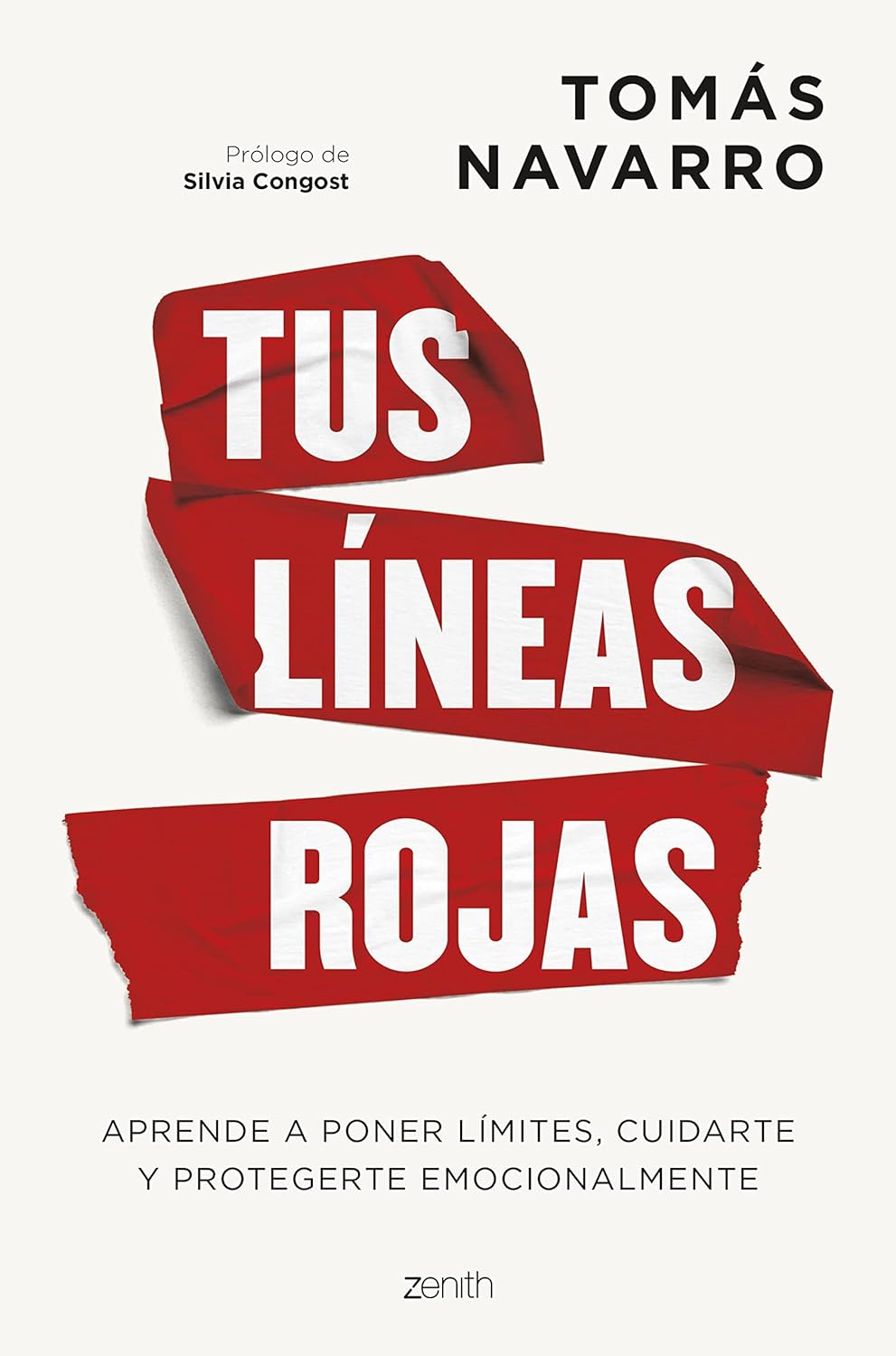 'Tus líneas rojas', de Tomás Navarro. El psicólogo enseña en esta obra a poner límites, cuidarse y protegerse emocionalmente. Nos guía en un paso a paso ensencial para desaprender todo lo que no simpide establecer prioridades claras y explora cómo funciona la autoestima, el autorrespeto, la importancia del autocuidado y la asertividad.