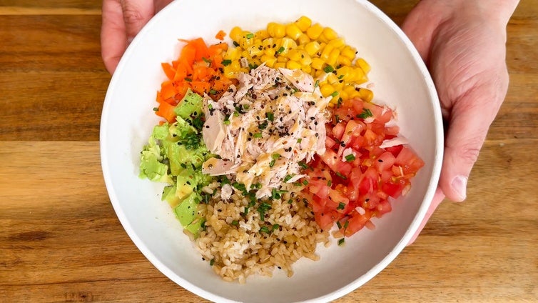 La ensalada tricolor express que se prepara en cinco minutos: fácil, nutritiva y saludable