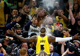 LeBron James: «Me elijo a mí mismo sobre cualquiera que haya jugado a este deporte»