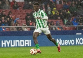 El Betis no prevé ejecutar la opción de compra por Marciano Sanca
