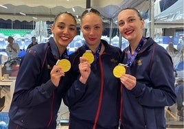 Marina García suma su tercer metal con la exitosa 'sincro' española en la Copa del Mundo