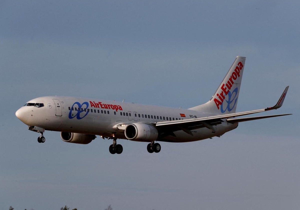 Avión de Air Europa
