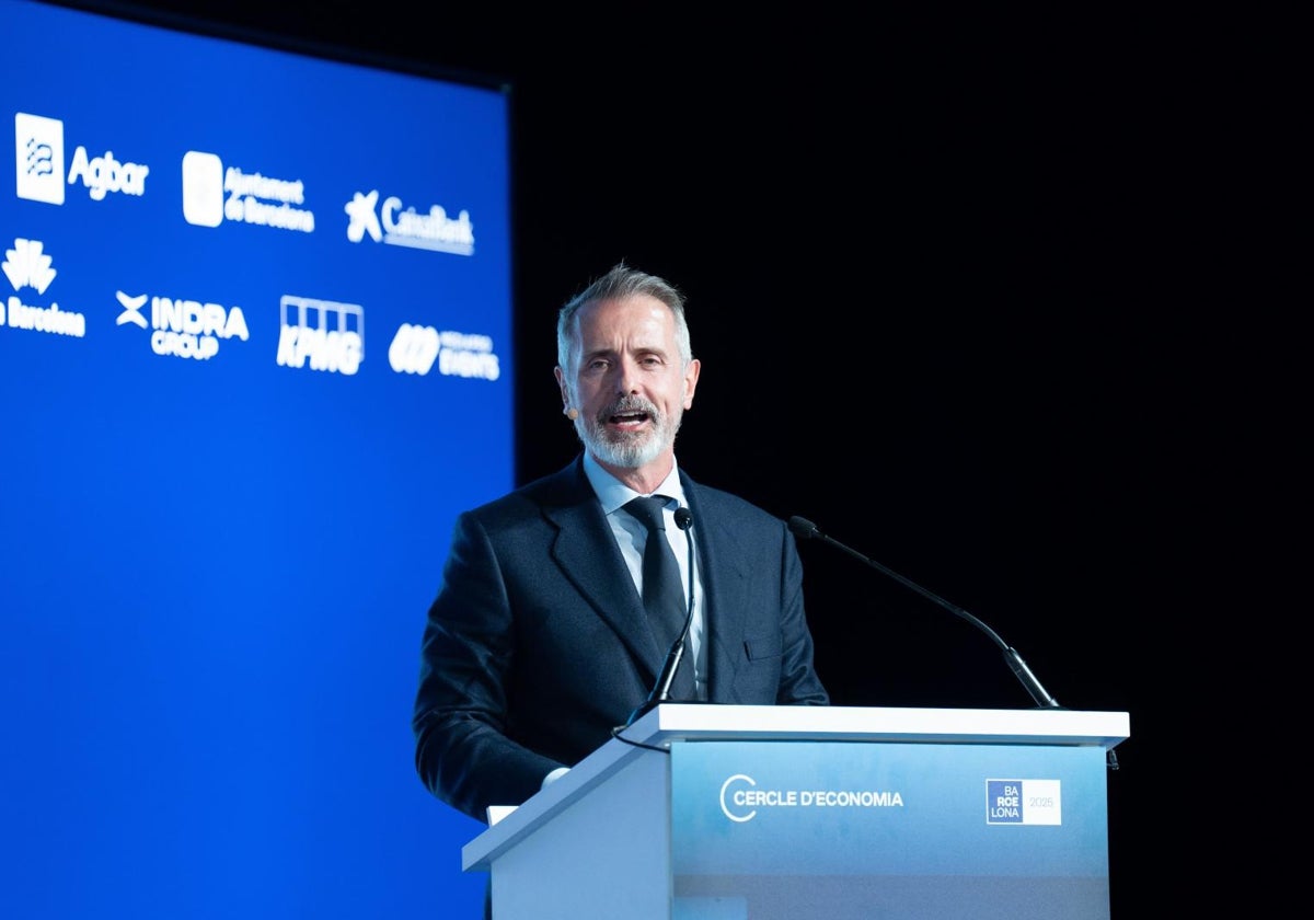 Murtra, en la reunión del Cercle d'Economia