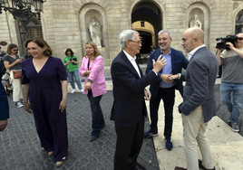 Maragall y Sirera aclaran el camino para que Trias sustituya a Colau