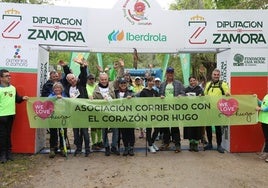 El quinto cross trail solidario de Ricobayo recauda más de 3.000 euros para 'Corriendo con el corazón por Hugo'