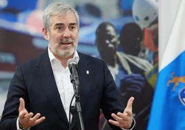 Clavijo confiesa su «hartazgo» con el reparto de menores migrantes: «Están usando las leyes para ir en contra de los niños»