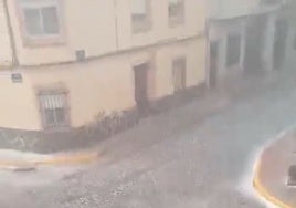 Fuertes lluvias y granizadas dejan once incidencias en Castilla-La Mancha: la comarca de Hellín, la más afectada