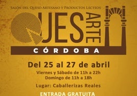 Los amantes del queso tienen una cita en el Salón del Queso Artesano 'QuesArte Córdoba'