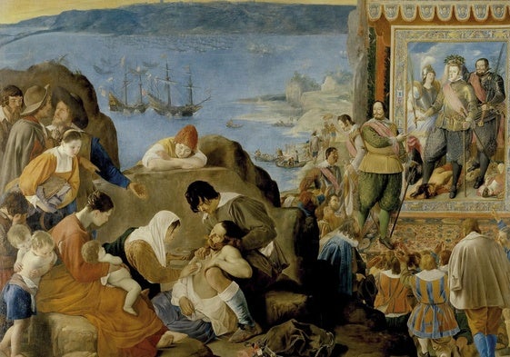 La toma de Salvador de Bahía en 1625, de Maíno