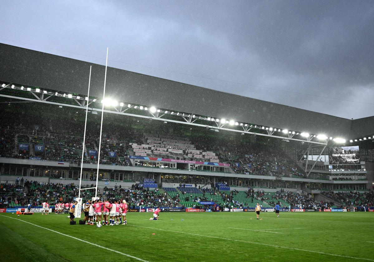 El estadio Geoffroy-Guichard, donde planeaban el atentado