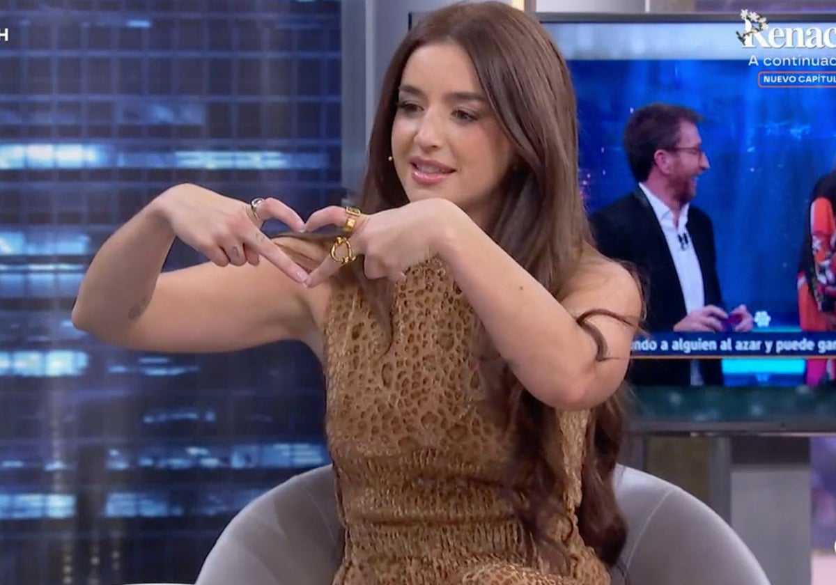 Lola Índigo en 'El Hormiguero'