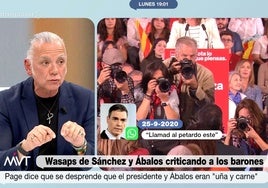 Juan Ramón Lucas 'sentencia' a Pedro Sánchez por el contenido de los mensajes con Ábalos: «Revelan una forma de hacer política»