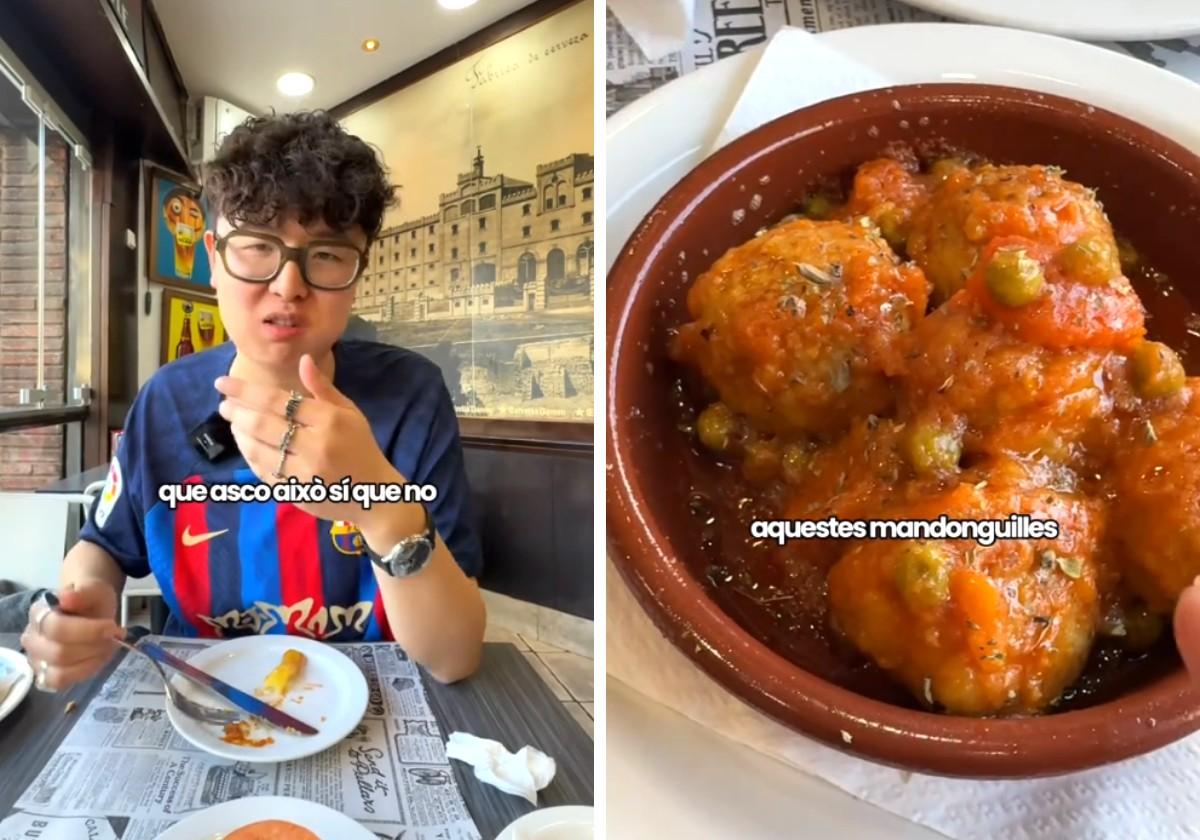 Van a comer a uno de los restaurantes peor valorados de Barcelona y opinan sobre sus platos: «Es una suela de zapato»