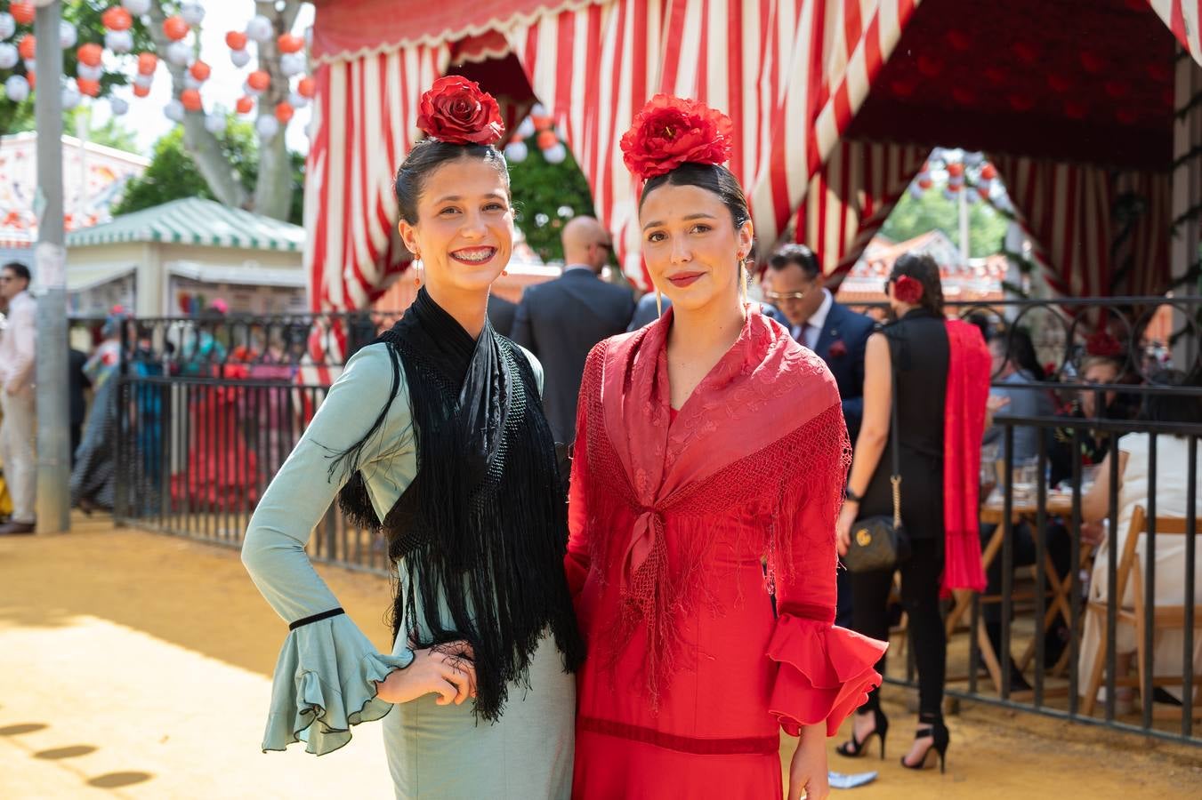 Carmen Yuste y Lucía Ríos