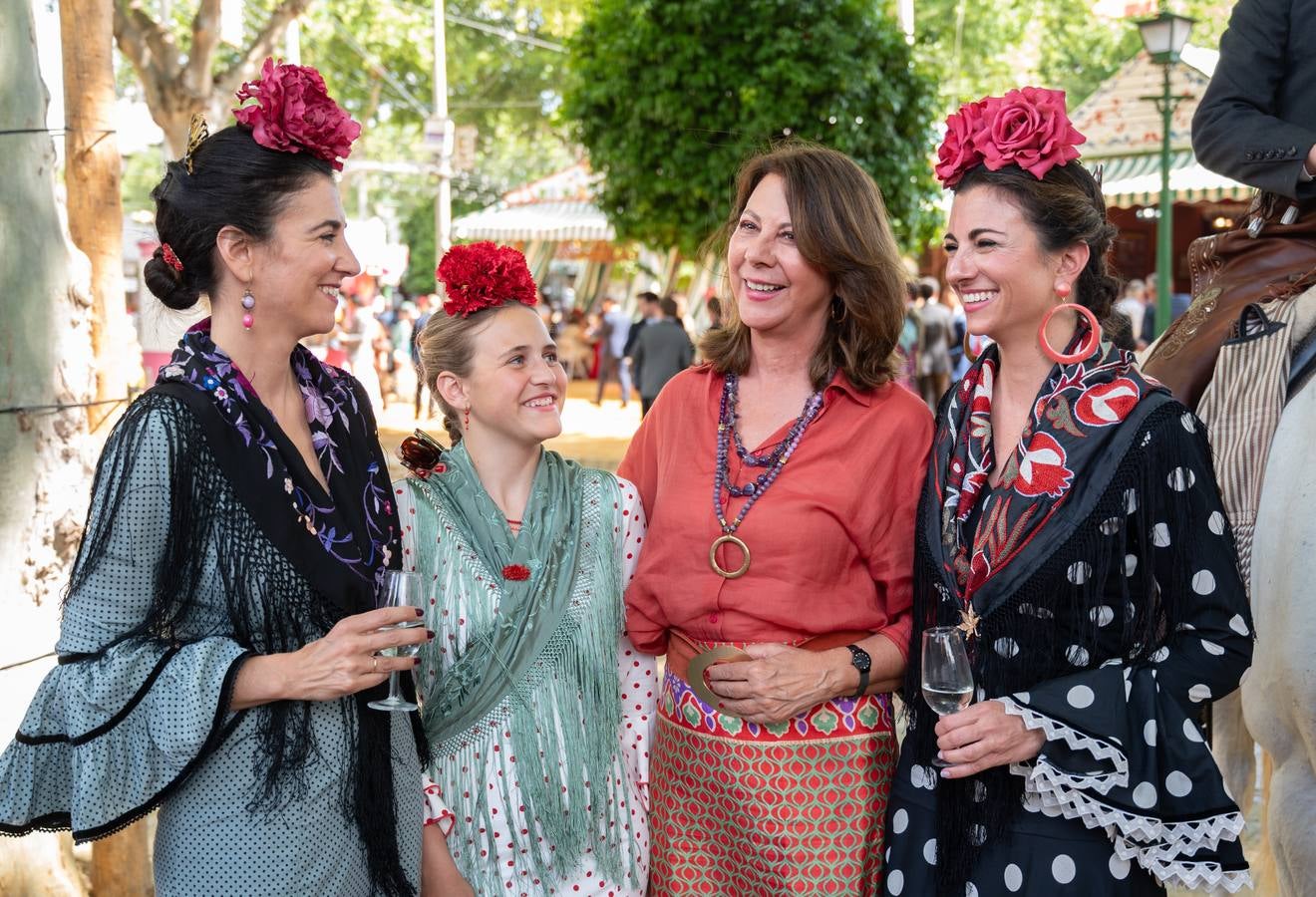 Marta Alvear, África Terry, Chus Bohórquez y María Alvear