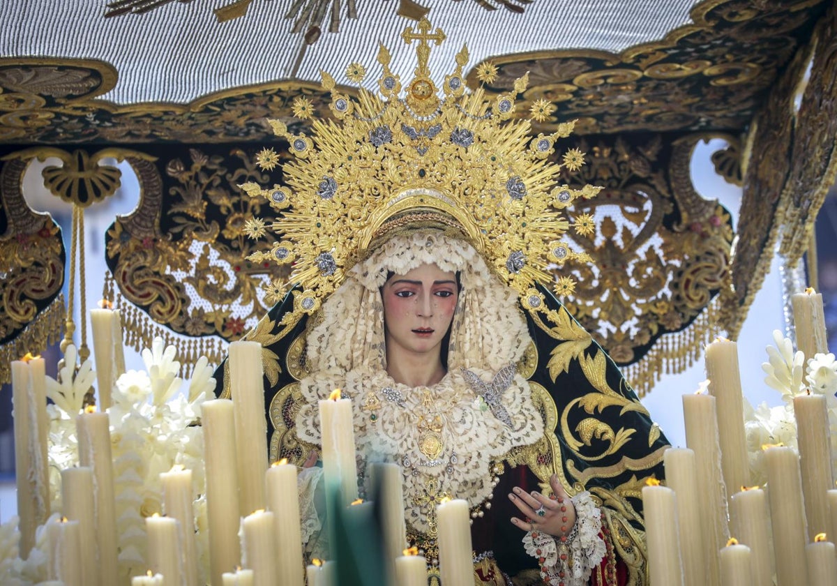 La Virgen del Rocío el Lunes Santo de 2025