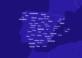 El mapa de los apellidos de España, municipio a municipio