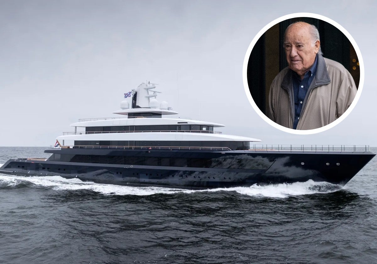 El Project 1012 es el nuevo megayate de Amancio Ortega.