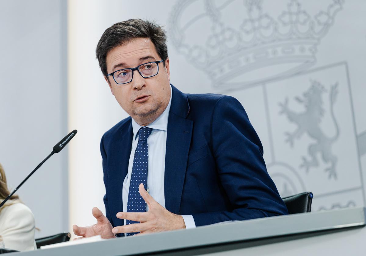 El ministro para la Transformación Digital y de la Función Pública, Óscar López.