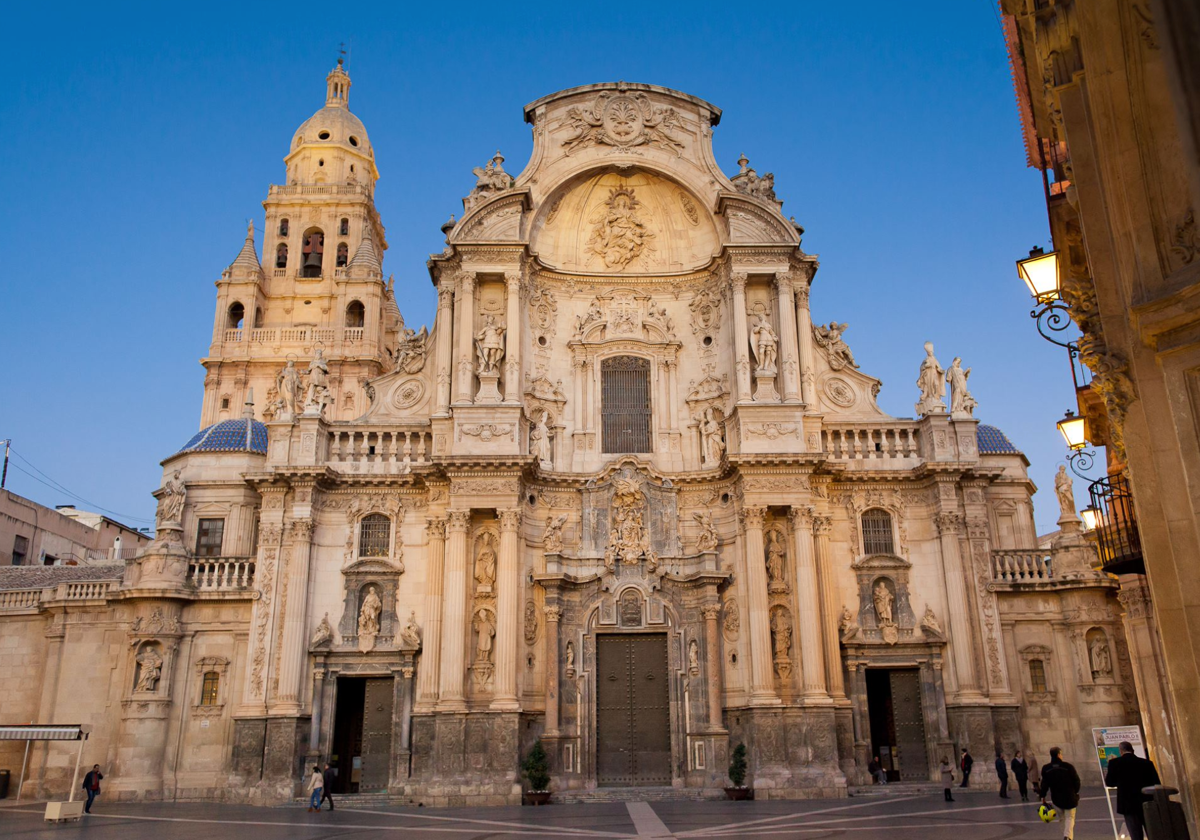 Imagen de la catedral de Murcia