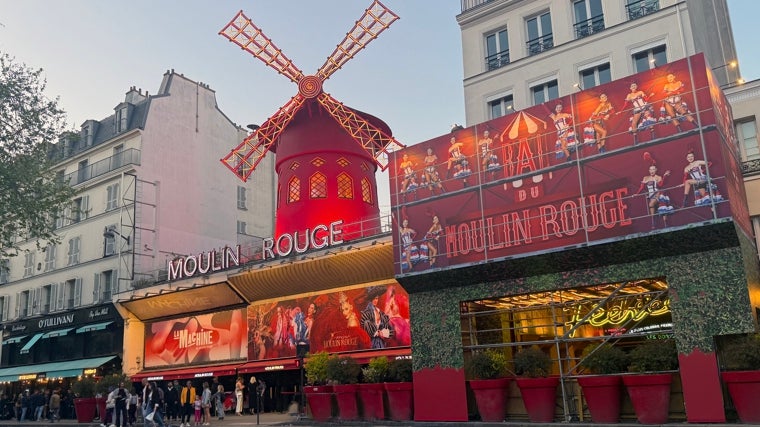 Fachada del Moulin Rouge