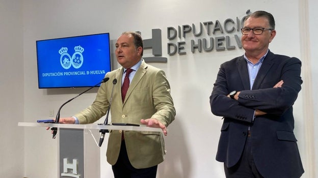 David Toscano y José Manuel Zamora, en rueda de prensa