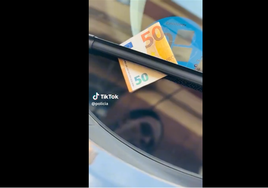 La advertencia de la Policía Nacional si encuentras un billete de 50 euros en el coche: «Mucho cuidado»