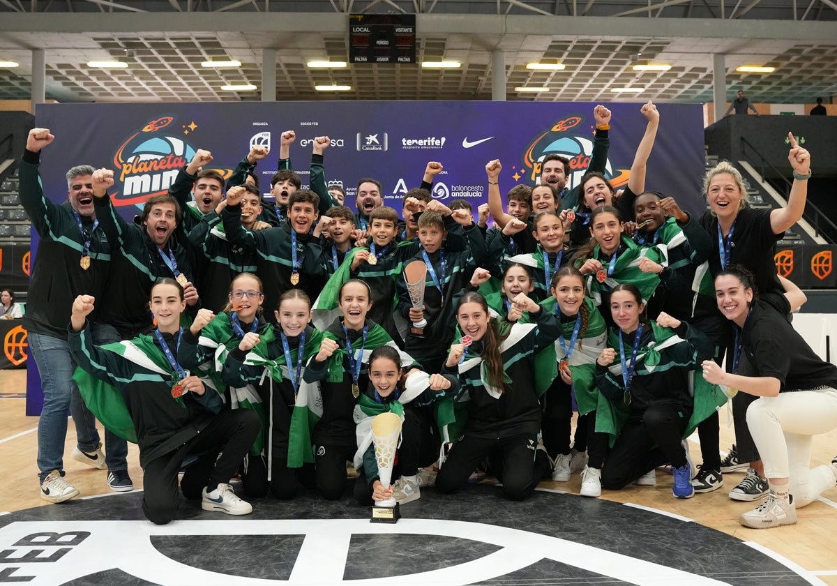 Andalucía fue oro en la categoría femenina y bronce en la masculina.