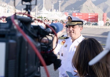 El capitán de 'Elcano' recuerda a las víctimas del «triste accidente» del buque escuela mexicano