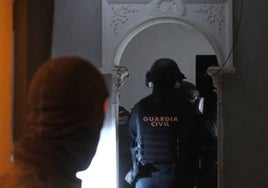 Imagen de un operativo de Guardia Civil.