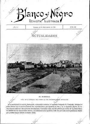 BLANCO Y NEGRO MADRID 30-09-1893