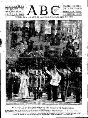 ABC SEVILLA 31-07-1941