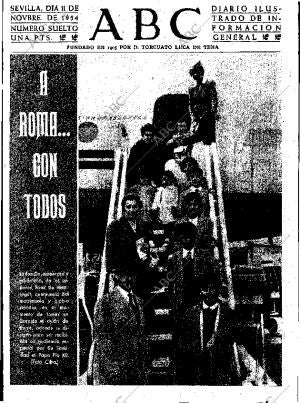 ABC SEVILLA 11-11-1954